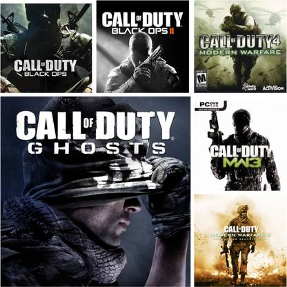 2Cap Call Of Duty 6 In 1 Combo Pc Dvd Game (Offline only) Complete Games (Complete Edition)