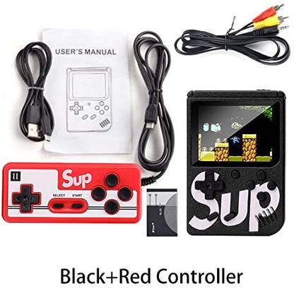 Battery Handheld Colorful LCD Screen Portable Game with Remote ControL (Console Handheld Classical Game PAD box s6 with TV output)