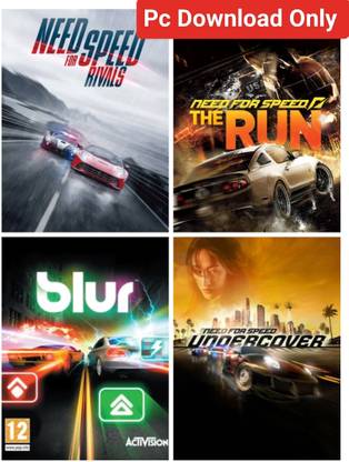 2Cap Need For Speed Rivals, Run, Blur & Undercover Pc Game Download (Offline only) No CD/DVD/Code (Complete Games) (Complete Edition)