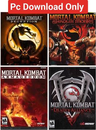 2Cap Mortal Kombat 4 In 1 Combo Pc Game Download (Offline only) No CD/DVD/Code (Complete Games) (Complete Edition)