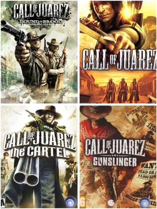 2Cap Call Of Juarez Pc Game Link 4 In 1 Combo (Offline only) (No CD/DVD/Code) (Complete Games)
