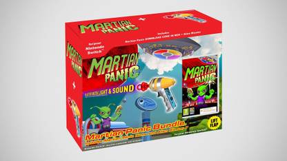 Martian Panic Bundle Nintendo Switch (LIMITED WITH GUN TOY)