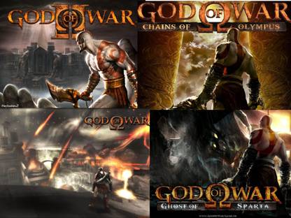 PC GAME OFFLINE GOD OF WAR COLLECTION 4 IN 1 GAMES (NEW)