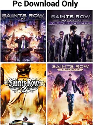 2Cap Saint Row 2-3-4 & Gat Out Of Hell Combo Offline Pc Game Download Only (Complete Games) Offline only (Complete Edition)