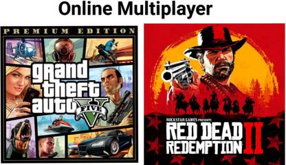 GTA 5 And Red Dead Redemption 2 Pc Game Online Multiplayer Steam/Epic Games Code (Premium Edition)