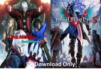 Devil May Cry 4 and Devil May Cry 5 Top Two Game Combo (Offline Only) (No DVD) (Regular)