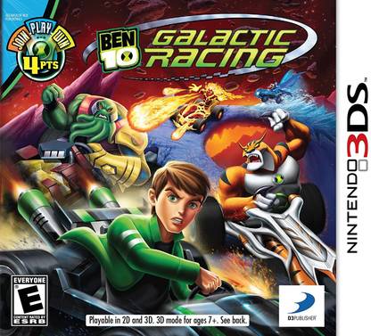 Ben 10 Galactic Racing – Nintendo 3DS (standard)
