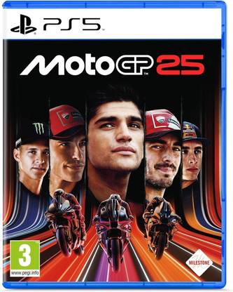 MotoGP 25 PS5 Game CD | Standard Edition | MotoGP PS5 | PS Game for Racing Fans | High Performance | Best Value | Smooth Controls | PlayStation Games PS5 | PS5 Games for Speed Lovers | PS 5 Games for Realistic Racing | Durable Build | PS5 MotoGP 25 Official CD (for PS5, VR Compatible)