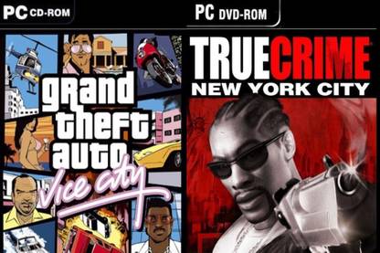 Vice city and True Crime Top Two Action Open World Game (Offline Only) (Regular)