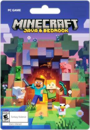 Minecraft Java and Bedrock Edition ((Digital Download NO DVD/CD))