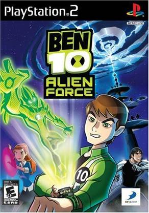 Techglow BEN 10 ALIEN FORCE FULL GAME PLAYSTATION 2 video game (STANDARD)