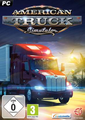2Cap American Truck Simulator Pc Dvd Game (Offline only) Complete Games (Complete Edition)