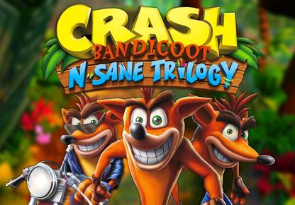 PC GAME OFFLINE Crash Bandicoot N. Sane Trilogy (NEW)