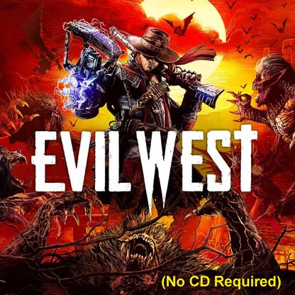Evil West ps4 game (NO CD REQUIRE COD IN THE BOX (READ BEFORE BUY))