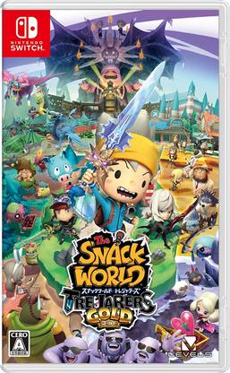 The Snack World Trejarers Gold NINTENDO SWITCH JAPANESE IMPORT REGION FREE [video game] (STANDARD)