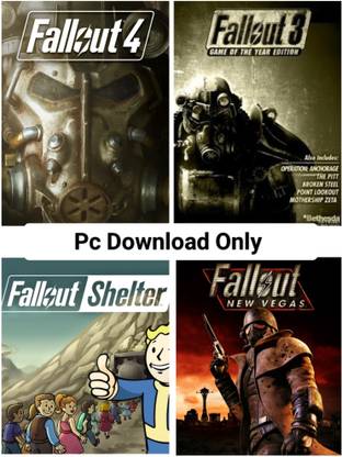 2Cap Fallout 3-4, Shelter & New Vegas Offline Pc Game Download Only Complete Games (Offline Only) (Complete Edition)