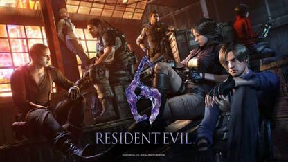 PC GAME OFFLINE RESIDENT EVIL 6 GOLD EDITION (NEW)