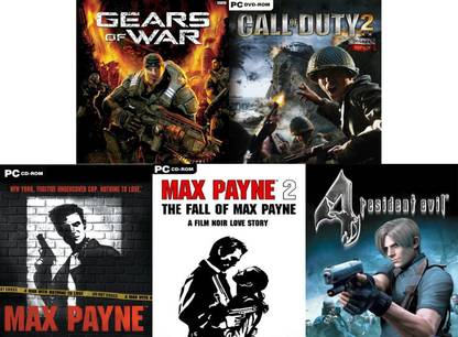 Gears of War, Call of Duty 2, Max Payne 1, Max Payne 2, Resident Evil 4 Top Five Game Combo (Offline Only) (Regular)