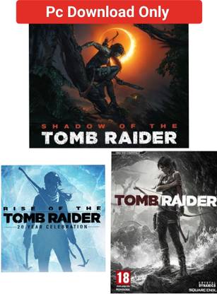 2Cap Tomb Raider 3 In 1 Combo Pc Game Download (Offline only) No CD/DVD/Code (Complete Game) (Complete Edition)