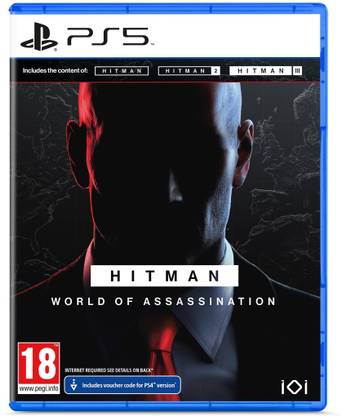 HITMAN: World of Assassination PS5 Game CD | Ultimate Stealth Action | PlayStation 5 Games | High-Intensity Strategy & Open-World Gameplay for PS 5 games | Best PS5 Games for Action Lovers