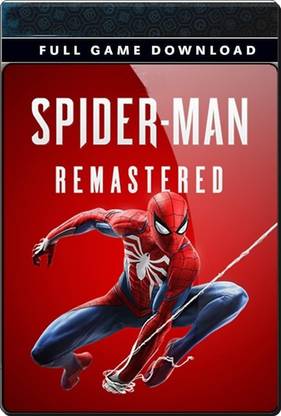 NEW SPIDERMAN REMASTERED (PC DOWNLOAD CODE) - NO DVD/CD (FULL EDITION)