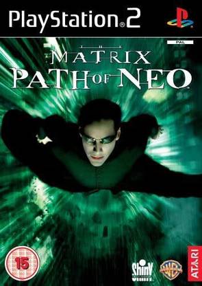 Techglow Matrix, The - Path of Neo GAME PLAYSTATION 2 in dvd video game (techglow)