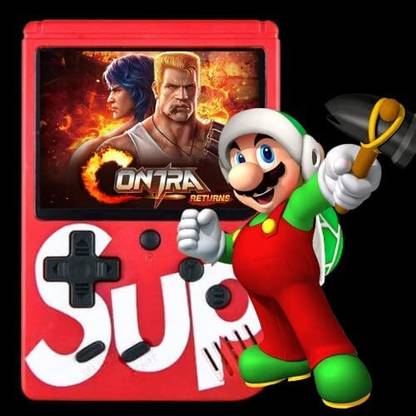 CHG sup 400 in 1 with inbuilt games like mario,contra with 1 extra controller (Console Handheld Classical Game PAD box s6 with TV output)
