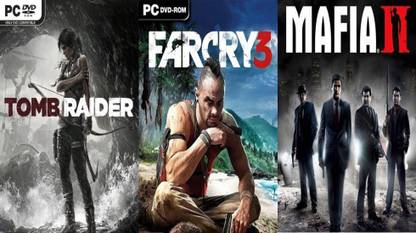 Tomb Raider, Farcry 3, Mafia 2 Top Three Game Combo (Offline Only) (Regular)