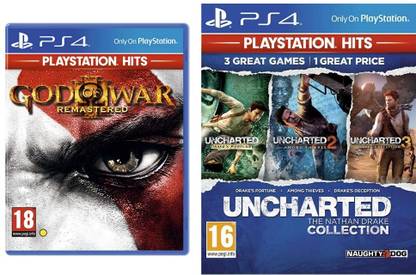 gogof war + uncharted coll ps4 (2015)