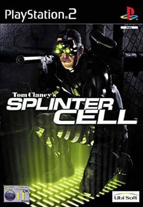 Techglow Tom Clancy's Splinter Cell GAME PLAYSTATION 2 in dvd video game (techglow)