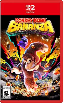 Donkey Kong Bananza Nintendo Switch 2 CD | Nintendo Switch 2 Donkey Kong Bananza Game Top Physical Switch 2 Games | Original Nintendo Switch Two Adventure Cartridge Best Nintendo Switch 2 Games for All Ages | Compatible with Nintendo 2 Console Donkey Kong Nintendo Switch Game | Premium Nintendo Switch 2 Physical Games Title