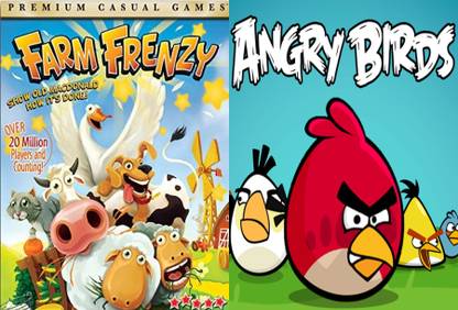 Farm Frenzy Total 6 Game Collection and Angry Birds Total 7 Game Collection (Offline Only) (Regular)