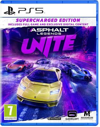 Asphalt Legends Unite Supercharged Edition PS5 | Best Racing PS5 Game CD | Top PlayStation 5 Games Collection | Premium PS5 PlayStation Games for Speed & Action | Asphalt Legends Unite PlayStation 5 Games CD | High-Performance PS Game | Must-Have PS5 Games PlayStation Asphalt (Supercharged Edition)
