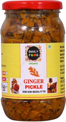 Daily Food Ginger Pickle Adrak Ka Achar Original Recipe (400 gms) Ginger Pickle