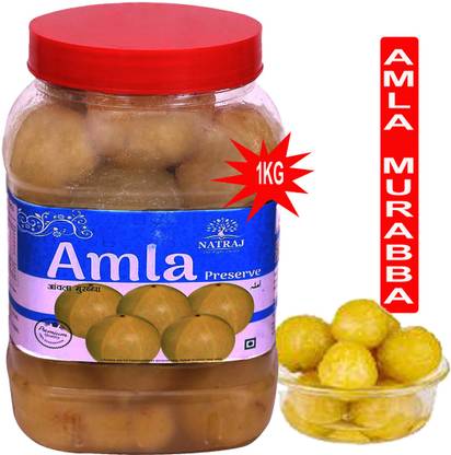 NATRAJ The Right Choice AMLA MURABBA 1KG Amla Murabba