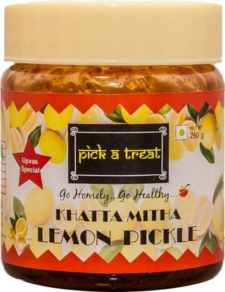 PICK A TREAT LEMON PICKLE 250 G( UPWAS/FAST SPECIAL) Lemon Pickle