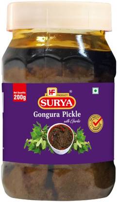 Surya Gongura Pickle - 200g Gongura Pickle
