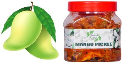 Natural Diet Mango Pickle Natural Handmade Homemade Aam Ka Achar (400 grams) Mango Pickle