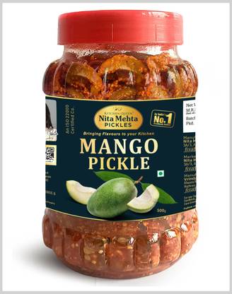 KITCHEN QUEEN NITA MEHTA Aam Ka Achar | Mango Pickle | Made with Pure Spices and Mango Mango Pickle