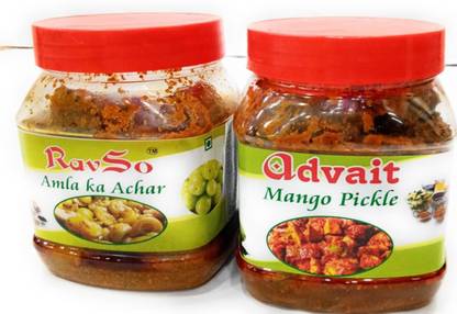 Ravso Advait Amla Achar & Aam Achar Amla, Mango Pickle
