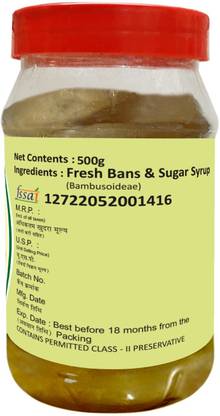 Sansu Homemade Bans Ka Murabba Bamboo Murabba