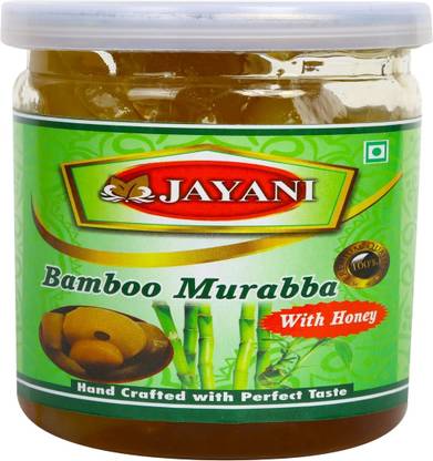 JAYANI Homemade Bamboo Murabba with Neem Honey Helps Increasing Height Growth and Antibacterial and Anti-inflammatory Properties Bamboo Murabba