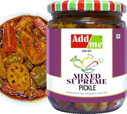 Add me Mixed Supreme Pickle Homemade Taste Mix Rajasthani Pickles Achar 500gm Mixed Pickle