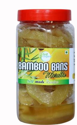 self signature Sweet Bamboo Murabba | Fresh & Natural Ready to Eat Bans Ka Morabba Bamboo Murabba