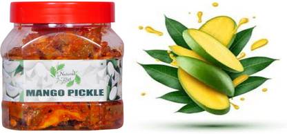 Natural Diet Mango Aam Ka Achar Fresh Handmade Natural (400 grams) Mango Pickle