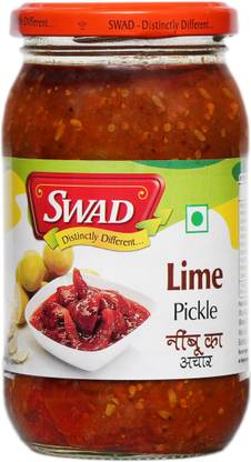 SWAD Distinctly Different and Delicious Lime Pickle/ Nimbu Achar - 400g Lime Pickle