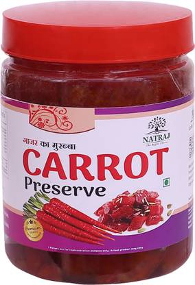 NATRAJ The Right Choice Gajar/Carrot ka Murabba Fresh &Homemade Carrot Murabba