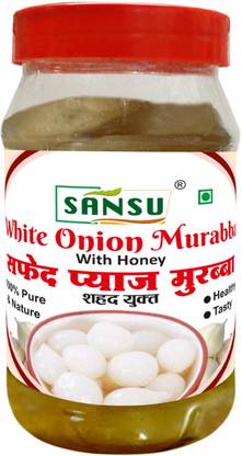 SANSU HEALTH CARE Onion Murabba White Onion Murabba , Pyaz ka murabba 1kg Onion Murabba