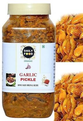 Daily Food Hand Made & Mother Made Tasty Natural Garlic Pickle Garlic Pickle