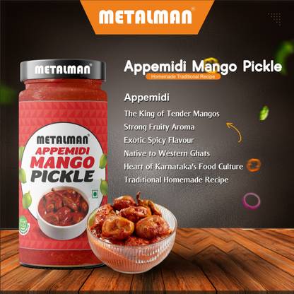 METALMAN Appemidi Homemade Mango Pickle Mango Pickle